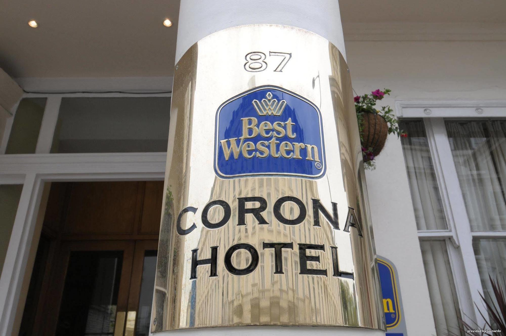 Best Western Corona Hotel London Exterior foto